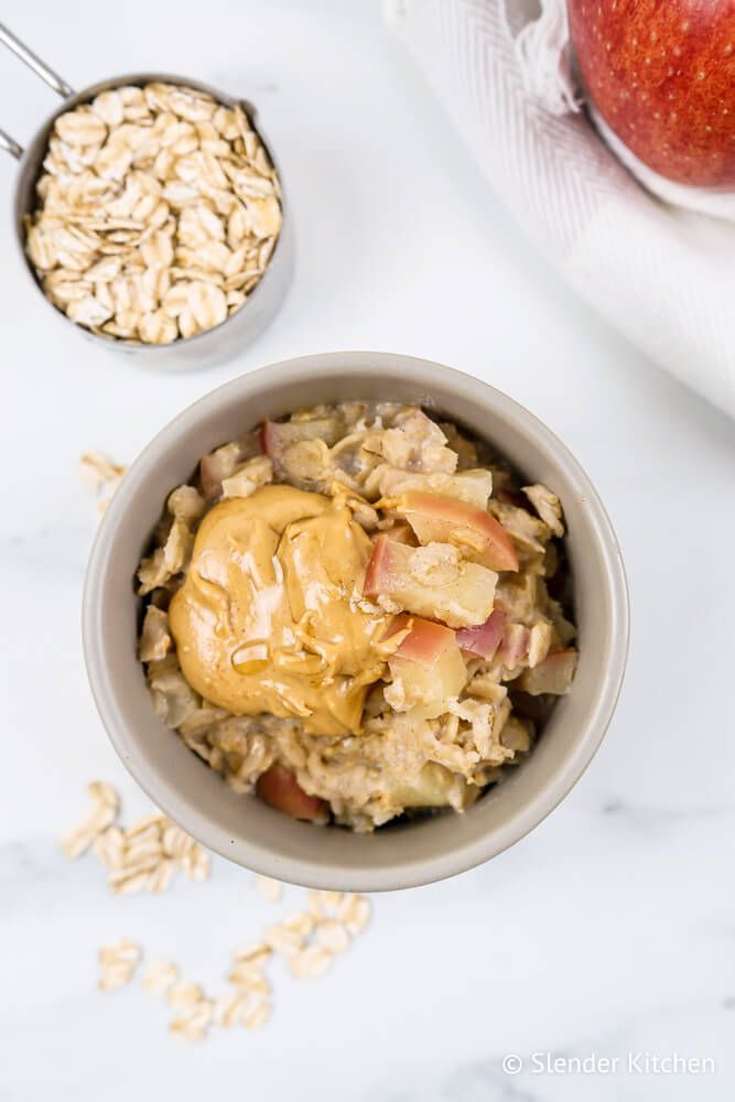 Peanut Butter Oatmeal Recipe (Stovetop or Microwave)