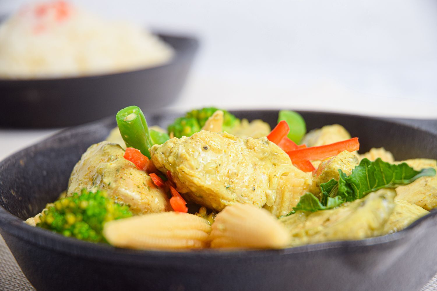 Chicken Curry Rice en 15 minutos - Quick Quinoa & Rice Cooker
