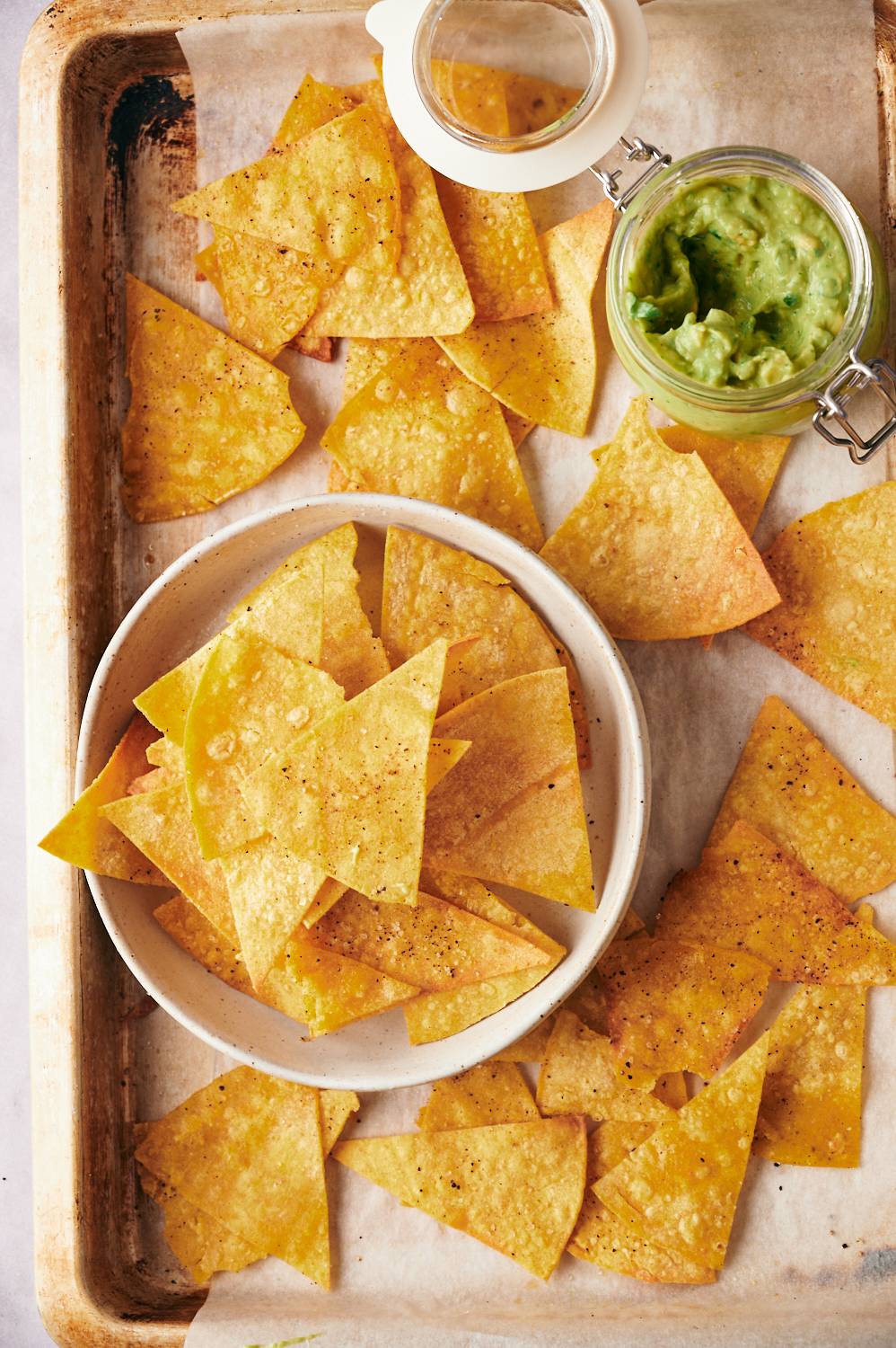make your own baked tortilla chips