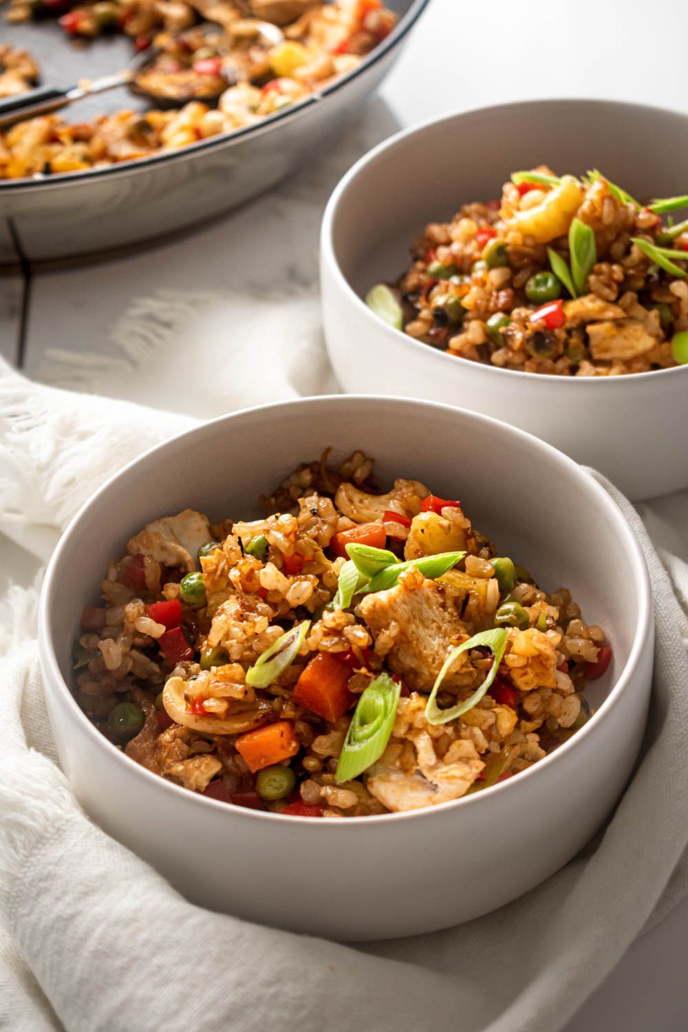 Chicken and Pineapple Fried Rice - Slender Kitchen