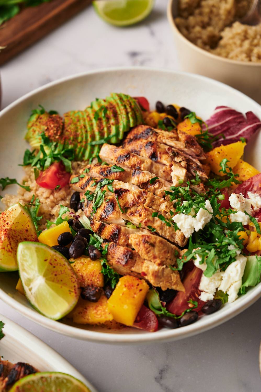 Chicken Quinoa Bowls - Slender Kitchen