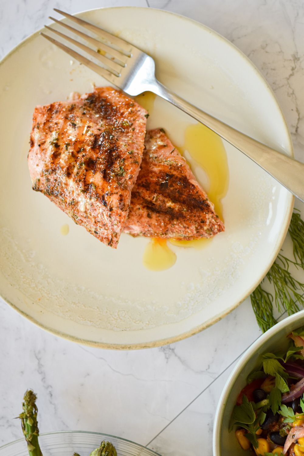 Easy Grilled Salmon with Cajun Seasoning Slender Kitchen