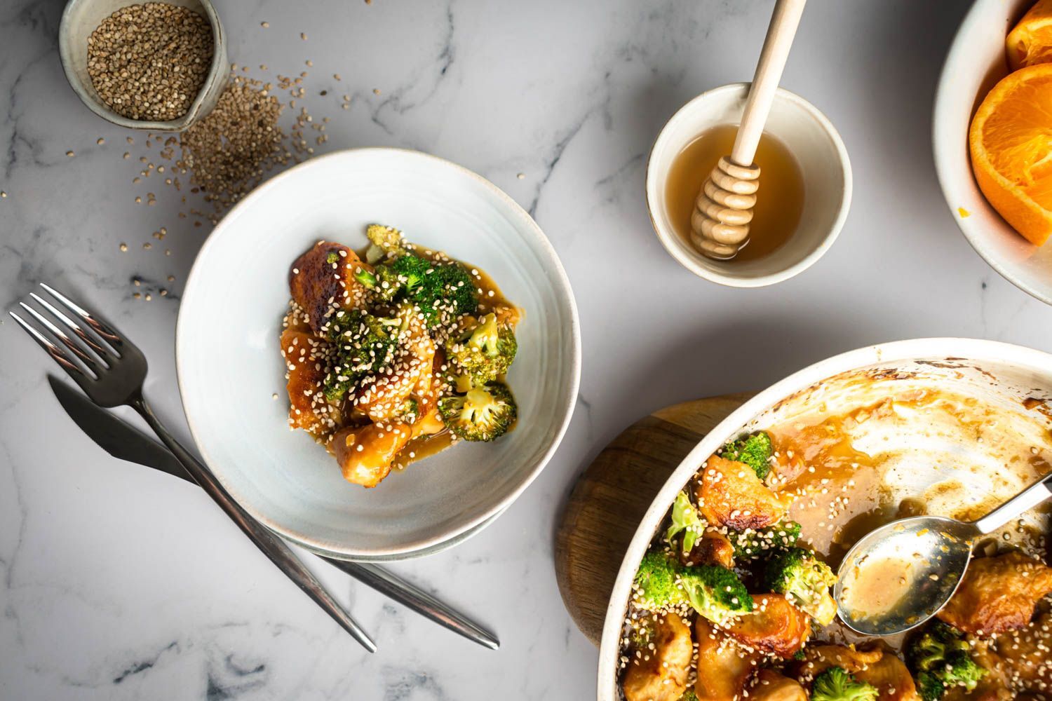 Easy Orange Chicken - Slender Kitchen