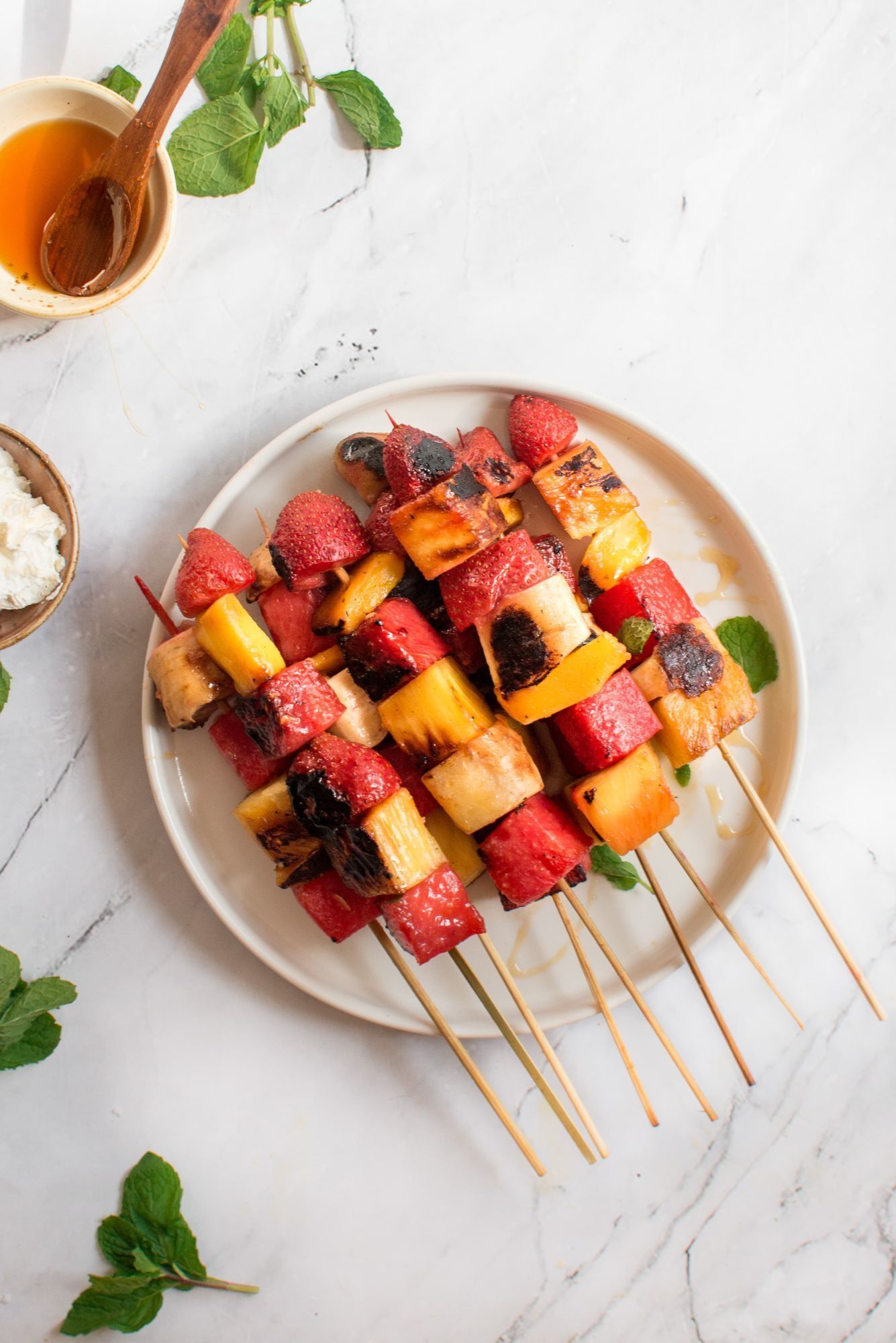 Grilled Fruit Kabobs