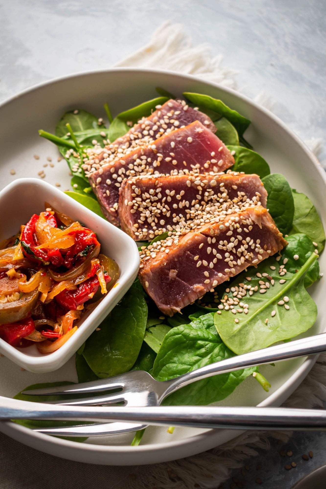 Sesame Soy Grilled Tuna Slender Kitchen