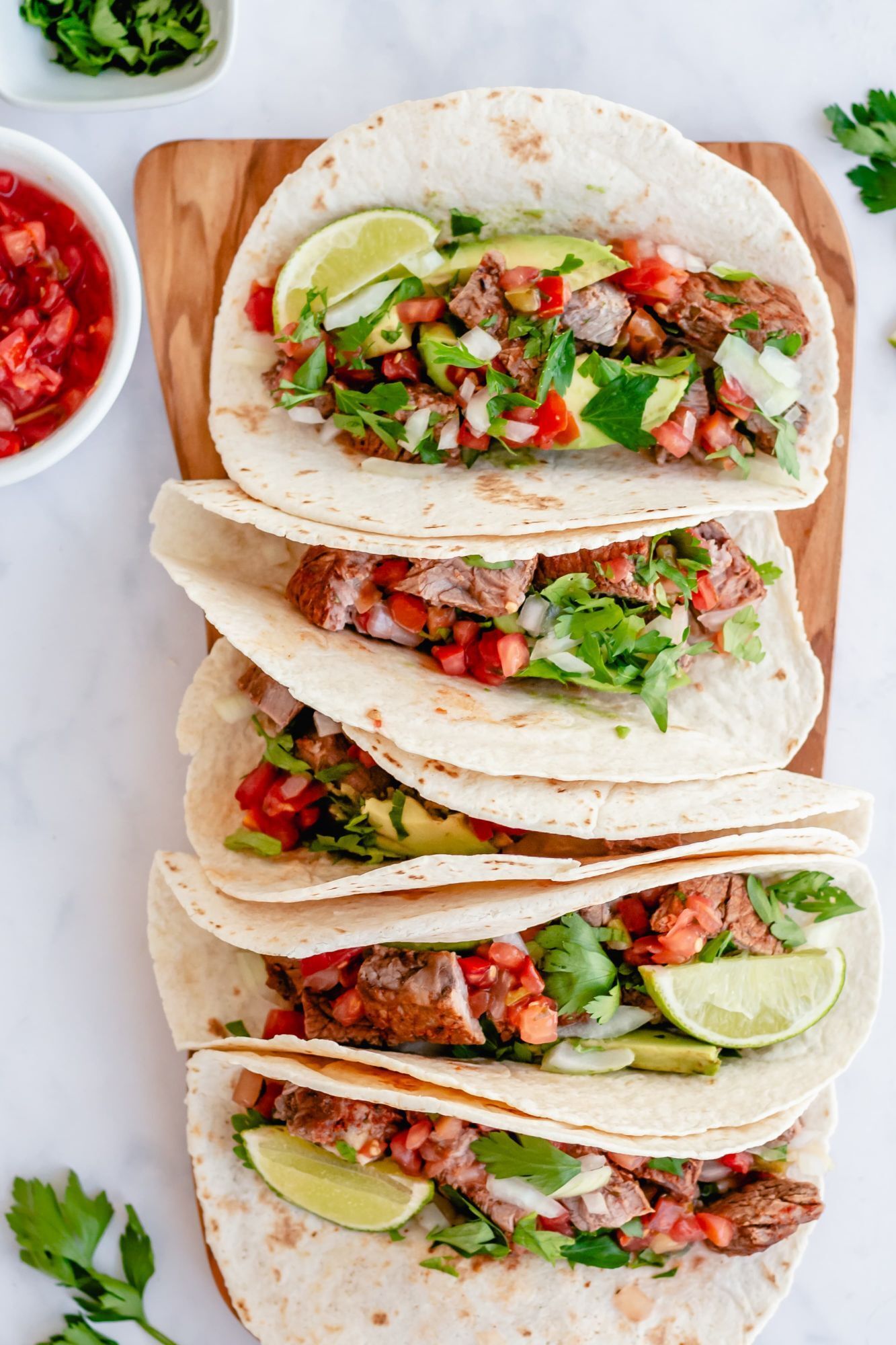 15 Minute Steak Tacos Broil Grill or Skillet Slender Kitchen