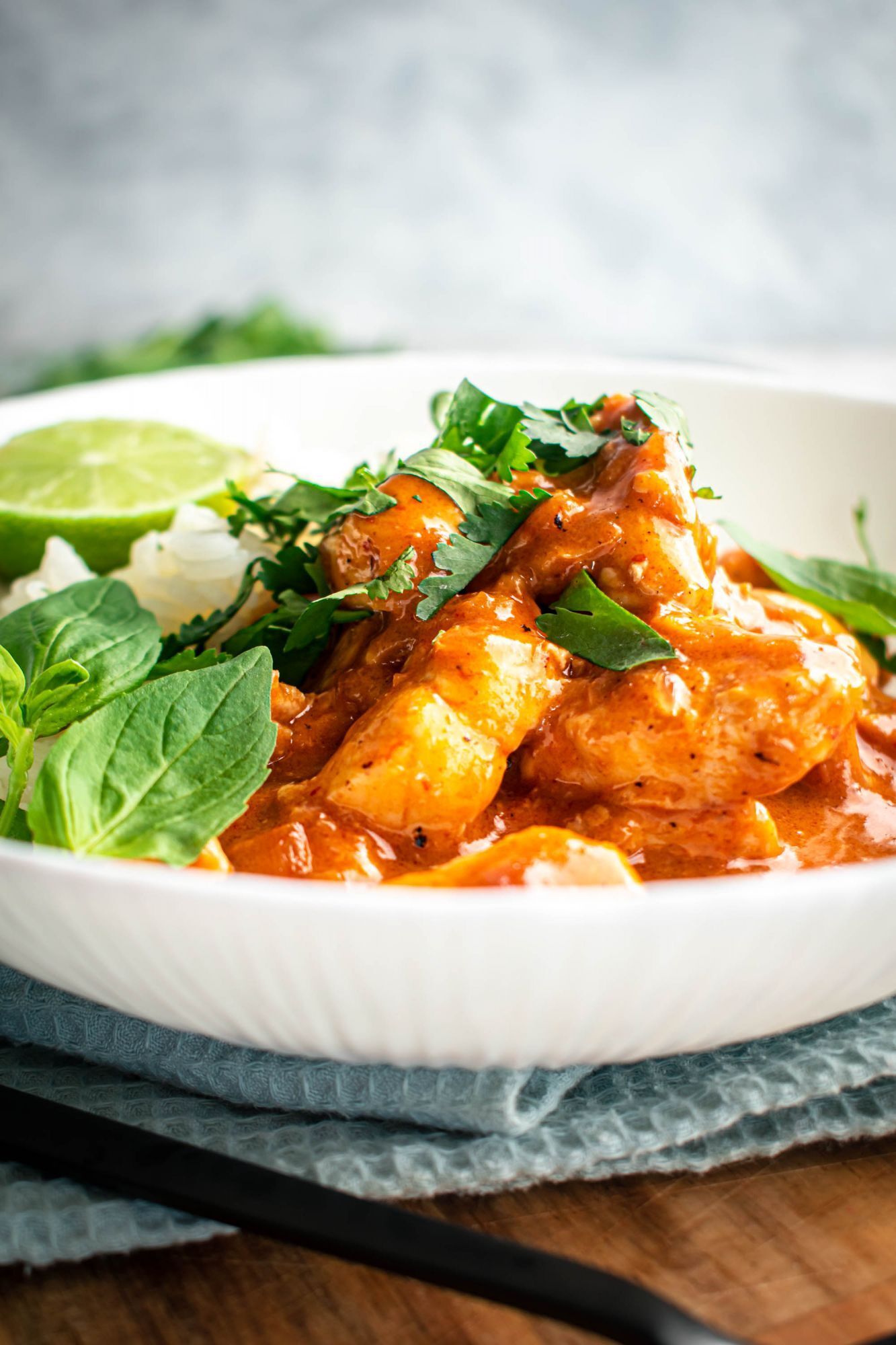 Sweet red curry sales