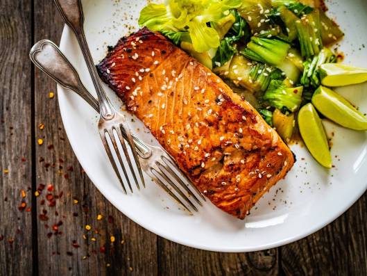 Hoisin Asian Salmon - Slender Kitchen