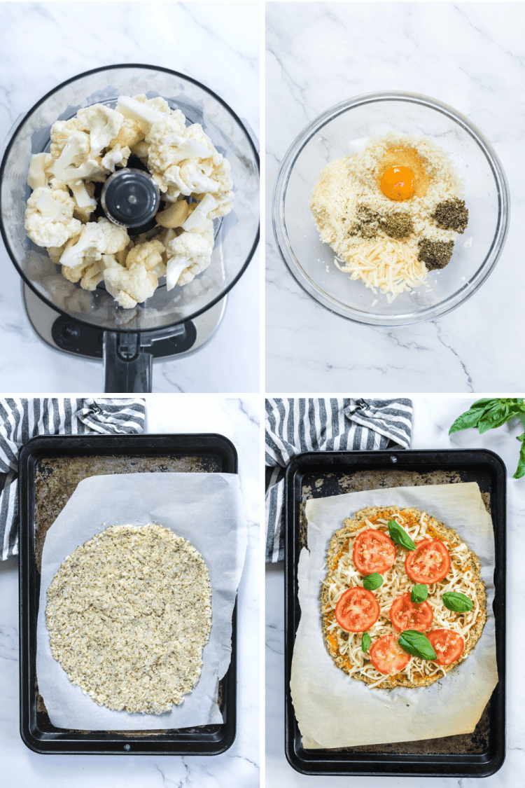 Cauliflower Crust Pizza Slender Kitchen