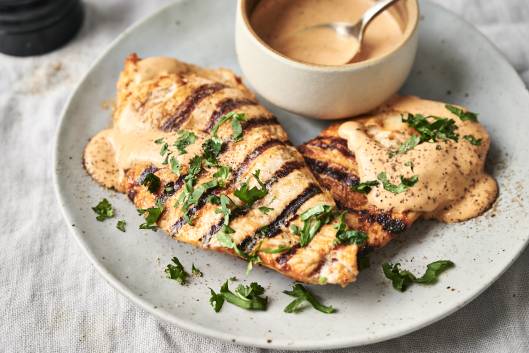 Grilled Chipotle Ranch Chicken {Ready in 15 Minutes!}